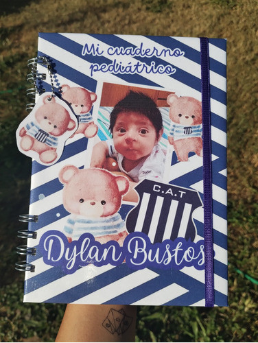 Cuadeno Pediátrico Bebé Talleres- Agenda De Controles 1