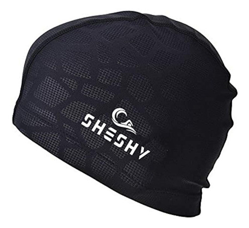 Sheshy Gorro De Natación, Tejido Flexible De 0