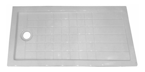 Piso De Ducha Acrilico Blanco Aqualia 140x70x5 0