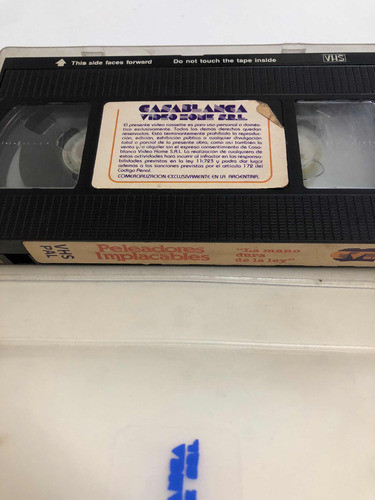 Peleadores Implacables Vhs Richard Park Artes Marciales 1