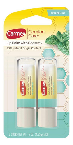 Bálsamo Labial Orgánico Carmex De Menta 0