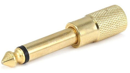 Adaptador Para Auriculares De 3,5 Mm A 6,35 Mm | Dorado 0