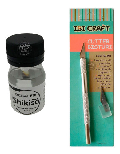 Shikiso Decalfix Ablandador Fijador De Calcomanias Y Cutter 0