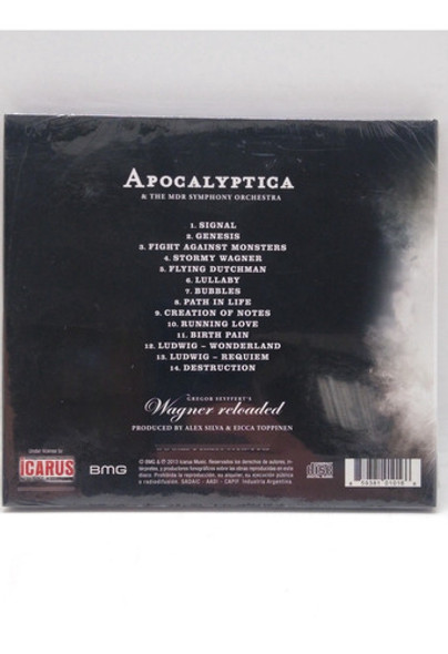Apocalyptica Live In Leipzig Cd Nuevo 1