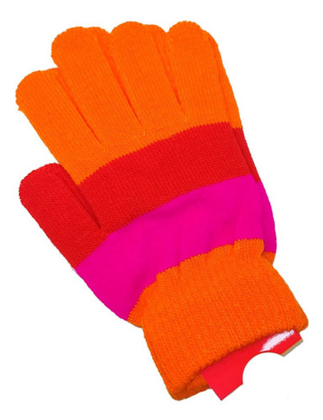 Guantes Invierno Abrigado Colores Infantil Divertido X3 1