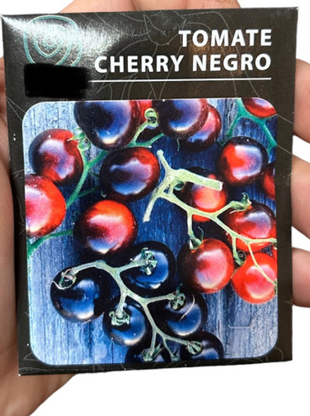 Semillas Tomate Cherry Negro - Kit Siembra Inc - Envíos 0