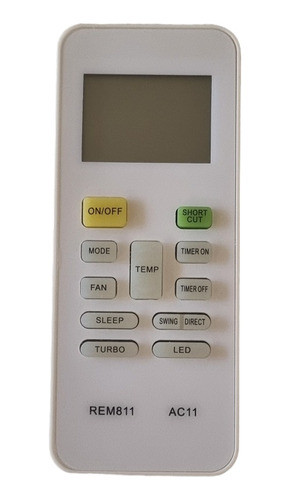 Control Remoto Aire Para Surrey Midea Bgh Traine Mk Tec Ac11 0