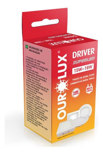 Driver Para Plafon Led 18/15w-ref.3804 1