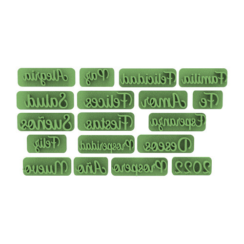 3317 Palabras Navideñas Byby Navidad Set Completo 0
