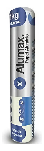 Rollo Papel Aluminio 38cm X 1kg Apto Cocina Alimentos 0