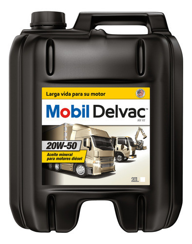 Aceite Motor Diesel Mobil Delvac Mx V2 20w-50 20litros 0