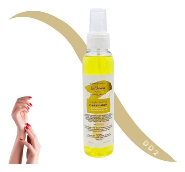 Clarificador Para Uñas Profesional 125ml En Spray Manicuria 0