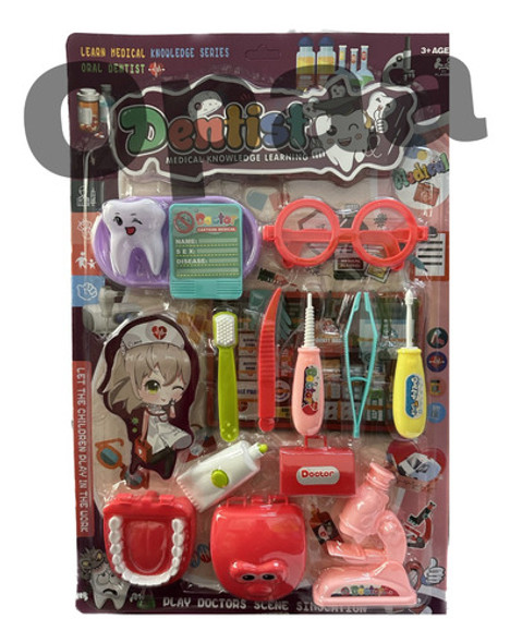 Set De Dentista Infantil Juguete Dental Dientes Accesorios 1 Set De Dentista Infantil Juguete Dental Dientes Accesorios 1