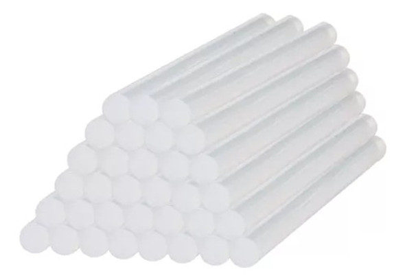 Barra De Silicona 30cm Pack X 25 Finas 7mm Pistola 0 Barra De Silicona 30cm Pack X 25 Finas 7mm Pistola 0