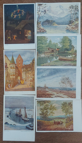 Antiguas Postales Coleccionables. Wiechmann Bildkarten. 0