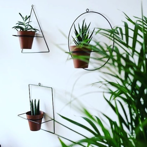 Porta Maceta De Pared Geo-deco 0