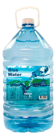 Agua Mineral Blue Water X 8l 0
