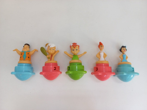 Los Picapiedras Colección Trompos Burger King - Lote 5 0