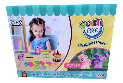Masas Set Plasti Kids De Pony Con Accesorios Tts Tuttishop 1