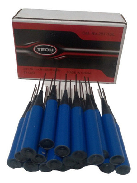 Refil Haste 10mm Sem A Base Para Vedar Furo Do Pneu- Cx-20un 0