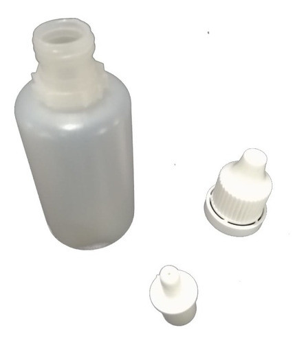 Gotero Plástico Por 20ml - Translucido Por 50 Unidades 1