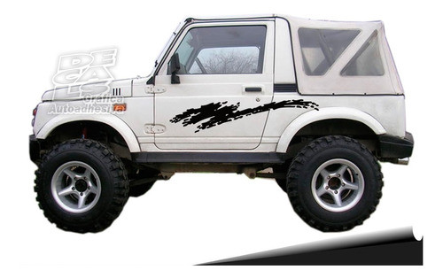 Calco Decoracion Suzuki Samurai Splash Juego 1