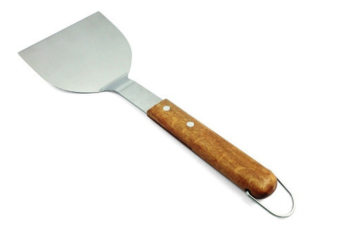 Espatula Para Hamburguesas Linea Asador Acacia E Inox 31cm 0