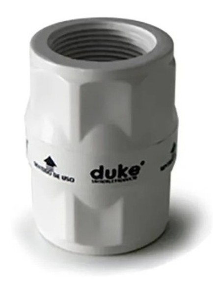 Valvula Retención  Pvc Sin Canasto Ø 1  Duke 0