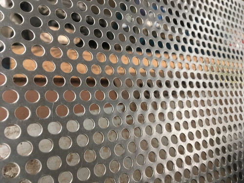 Proteção  Para Caixas De Som Chapa Perfurada Aço Carbono 0