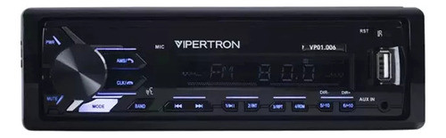 Som Automotivo Rádio Tiger Auto Vipertron Usb Bt 1