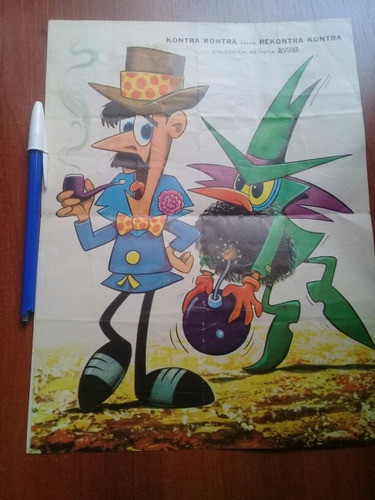 Lámina Póster Revista Antifaz García Ferré Kontra Kontra Vs 0