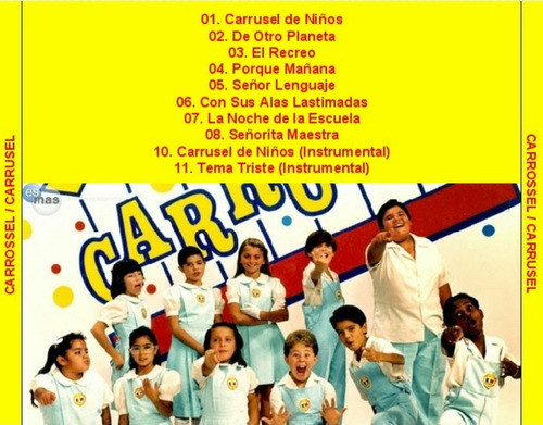 Cd Novela Carrossel Carrusel - Mexico Internacional 1