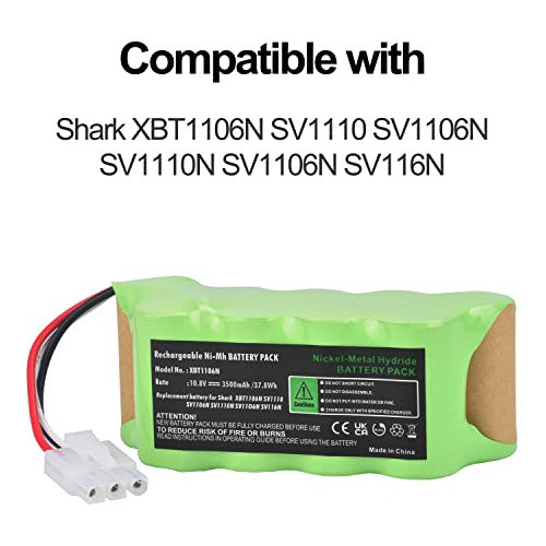 Bateria 10,8v Para Apiradora Shark Xbt1106n Sv1110 Sv1106n 1