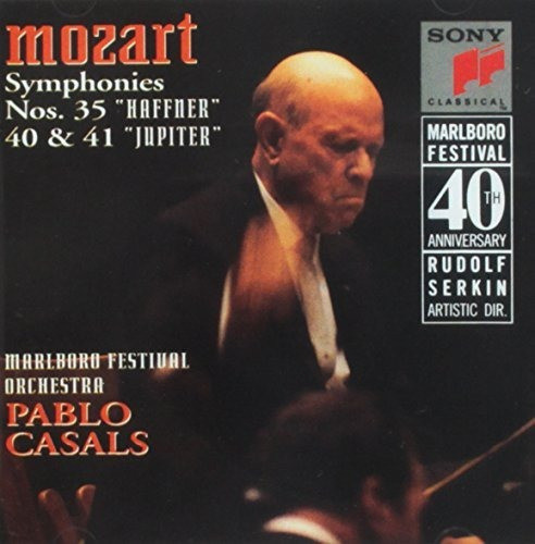 Cd Mozart Symphonies 35 Haffner 40 And 41 (marlboro Festiva 0
