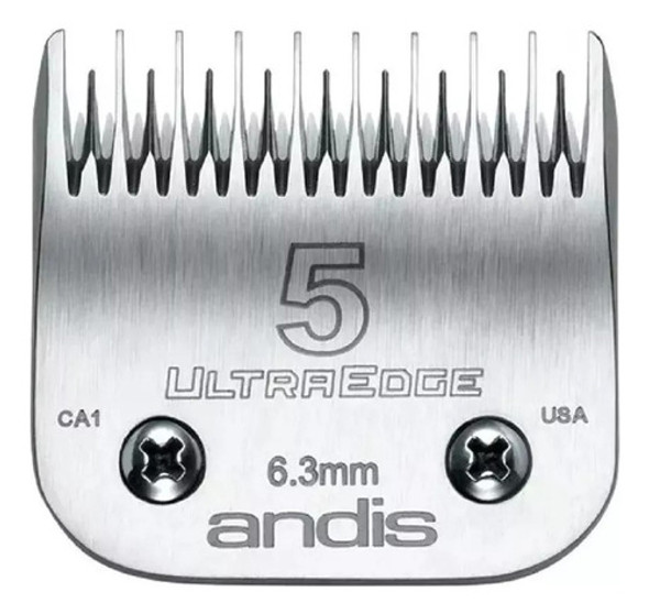 Cuchilla Andis Nº5 6.3mm Acero Inoxidable 0
