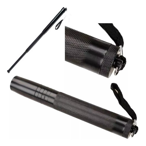 High Defense Extendable Tonfa Baton + Holder