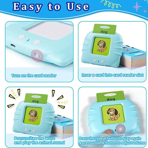 Cardkids Educacional Aprender Inglês 224 Palavras Infantil 1