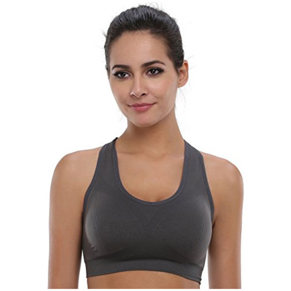 Baomosi Womens Seamless High Impact Support Racerback Entren 1