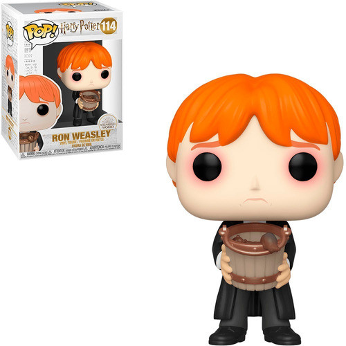 Funko Pop Harry Potter Ron Weasley With Puking Slug 0