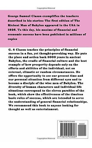 Book : The Richest Man In Babylon Includes Notes And Review 1