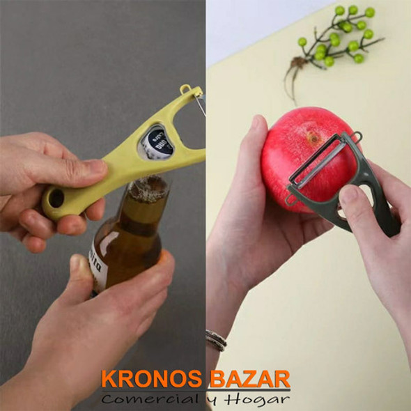 Pela Papas Y Destapador Pelapapas Pelador Vegetales Abridor 1 Pela Papas Y Destapador Pelapapas Pelador Vegetales Abridor 1