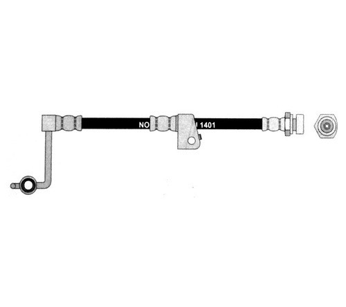 Flexible Freno S10 Cab 4x2 420mm Del. 1