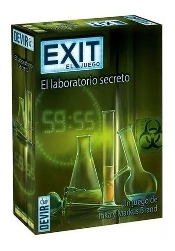 Boardgame Exit El Laboratorio Secreto Español Magic4ever 0