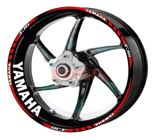 Calcomanias Adhesivo Llantas 17-18 Yamaha Xj6 0