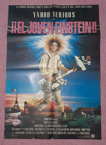 Young Einstein ( El Joven Einstein ) Poster Afiche Orig Cine 0