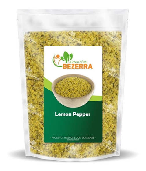 Tempero Lemon Pepper  alta Qualidade - 500g 0 Tempero Lemon Pepper  alta Qualidade - 500g 0