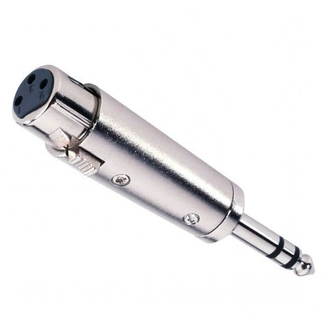 Adaptador 1 Xlr Canon Hembra A 1 Plug 6,5 Macho Stere M59209 0