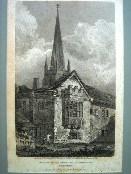 Quatro Templos Religiosos Em Gravuras Inglesas Do Séc. Xix 1