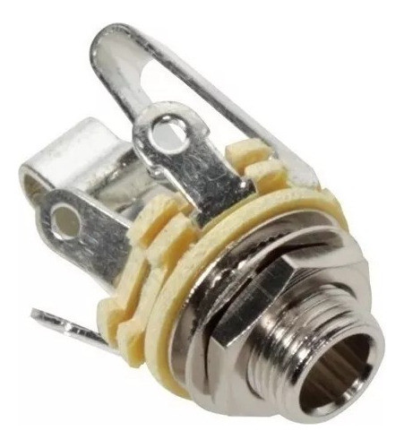 Jack Stereo 1/4 Metálico Para Chasis Seetronic St230 1