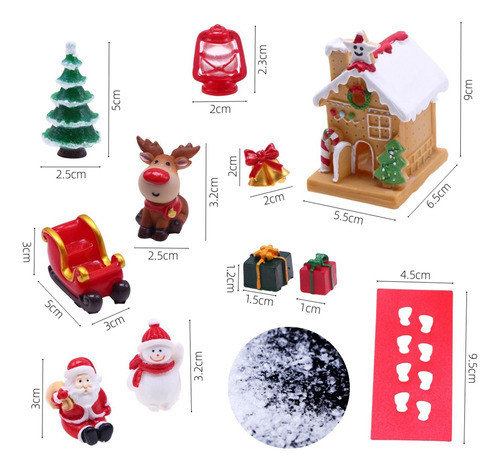 Mini Conjunto De Resina Para Casa De Bonecas, Mini Móveis 1